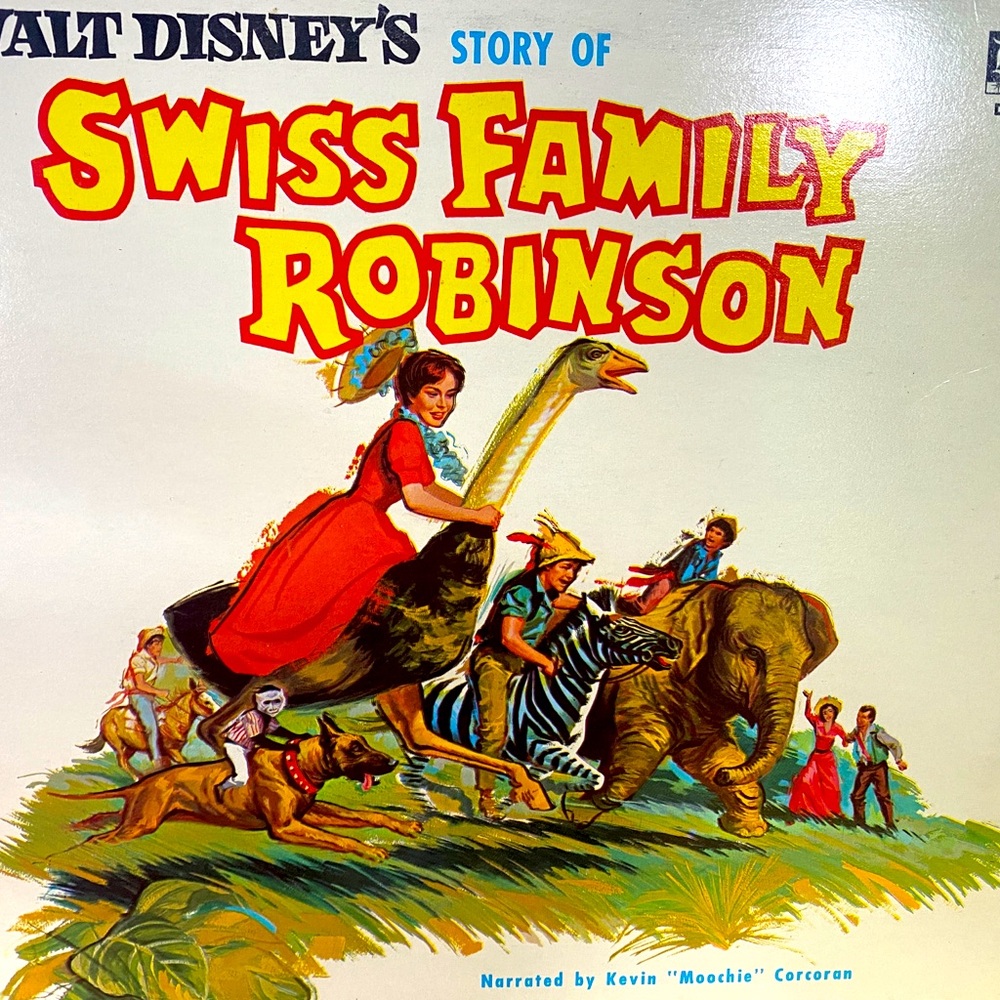 Walt Disney’s Swiss Family Robinson Disneyland Vintage Vinyl Record DQ-1280 12” - Picture 4 of 15